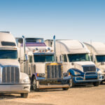 fleet of semi trucks