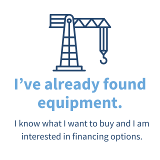 I've already found my equipment