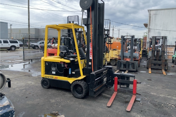 2001 HYSTER ELECTRIC FORKLIFT | Blue Bridge Financial Inventory For Sale